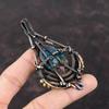 Watermelon Tourmaline Pendant Copper Wire Wrapped Pendant Gemstone Jewelry For Gift Copper Wire Wrap Jewelry Handmade Latest Design Pendant