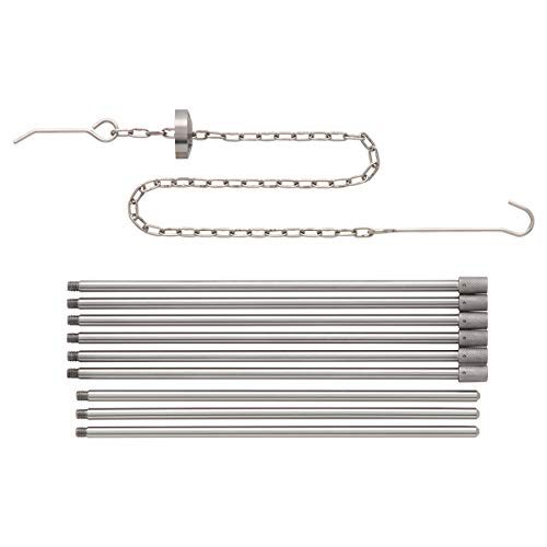 LOGOS mini tripod wide 81063125 Silver (approx.) Width 60 x Depth 52 x Height 79 cm