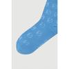 [CASPER X CHOUETTIES] Носки Casper с принтом по всей поверхности (синий) 7ALAX26900BUX