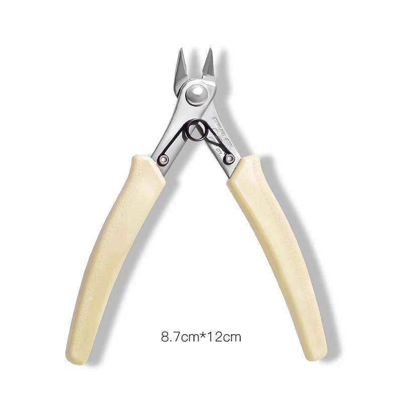 Manicure Nail Pliers For Gems Removal Soft Wire Cutter Nail Unloading Nippers Chain Scissors Nail Art Tool