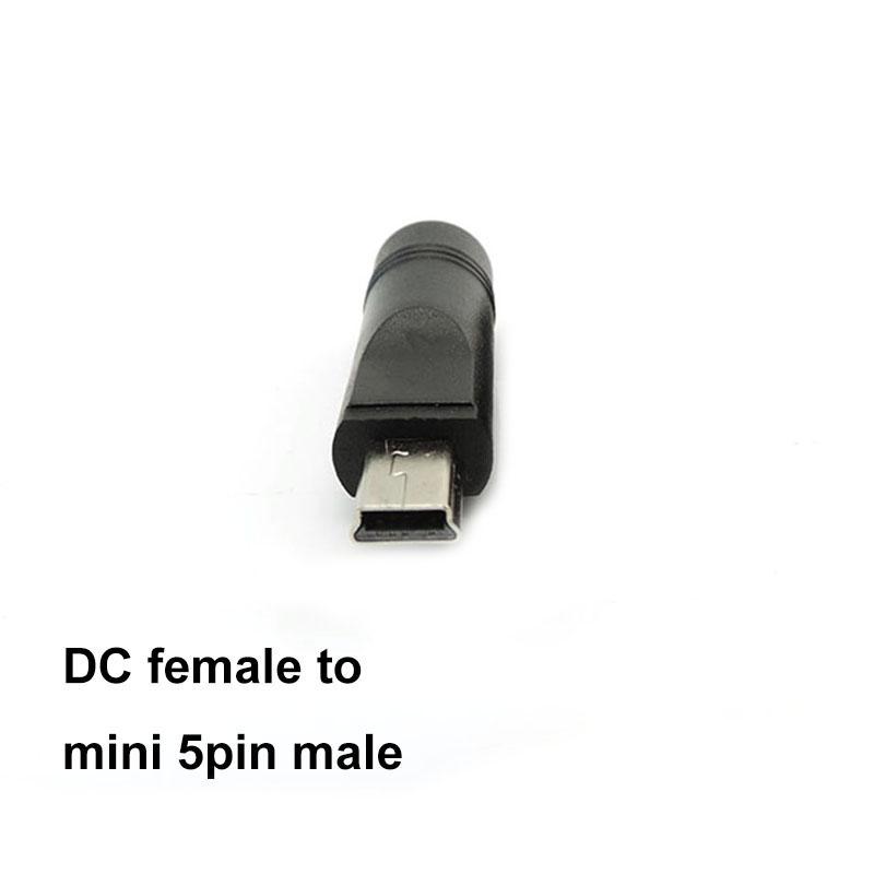 USB to DC 5 В 9 В 12 В USB типа «папа» и «женщина» Мини 5-контактный тип C Линия повышения мощности 5,5x2,1 мм Кабель-адаптер преобразователя модуля Step UP