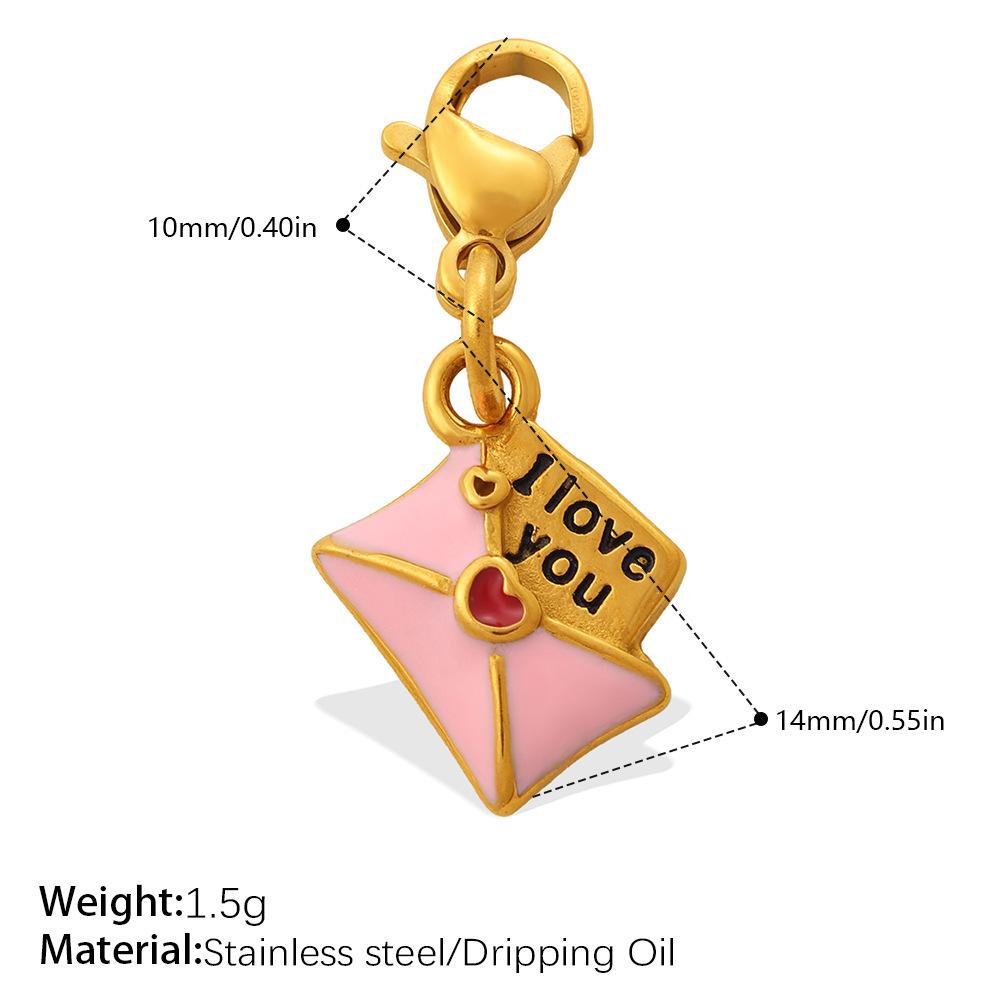 Cute Versatile Camera Envelope Multi-Element Lobster Buckle Pendant Does Not Fade Diy Accessories