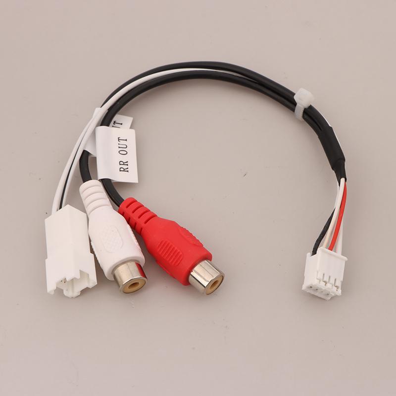 8P Rca Rr Rl аудио выход мужской\женский штекерный кабель Android автомобильное радио мультимедиа универсальный Ts10 Ts18 8581 Fyt7862S Fyt9863