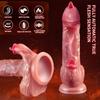 Реалистичный дилдо, вибрирующий мастурбатор для женщин, беспроводной пульт дистанционного управления, нагревательный элемент, вагинальный массаж, стимуляция точки G, секс-игрушки