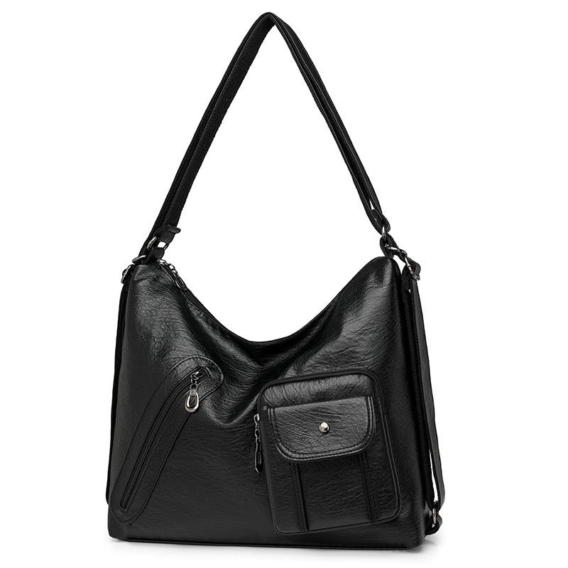 Женский модный вместительный рюкзак-сумка через плечо 2025