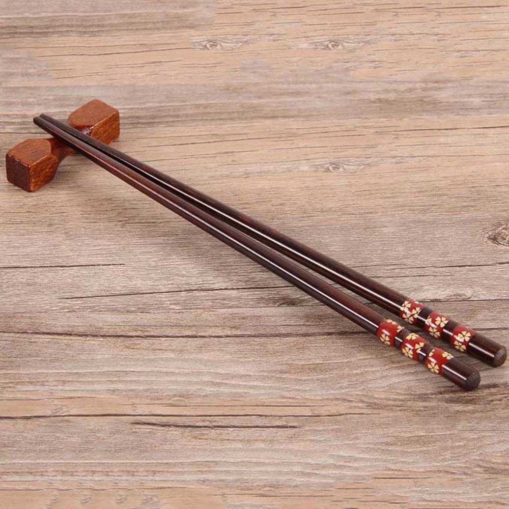 Wooden Japanese Tableware Handmade Kitchen Tools Sushi Chopsticks Dinnerware Wood Chopsticks