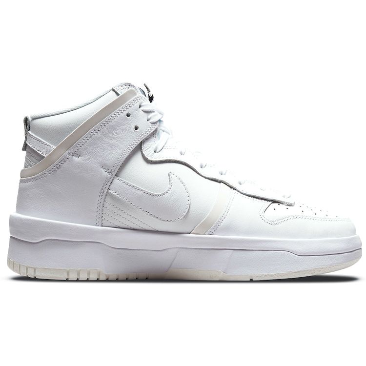 Nike Dunk High Rebel Summit Белые женские кроссовки Парус черный DH3718-100