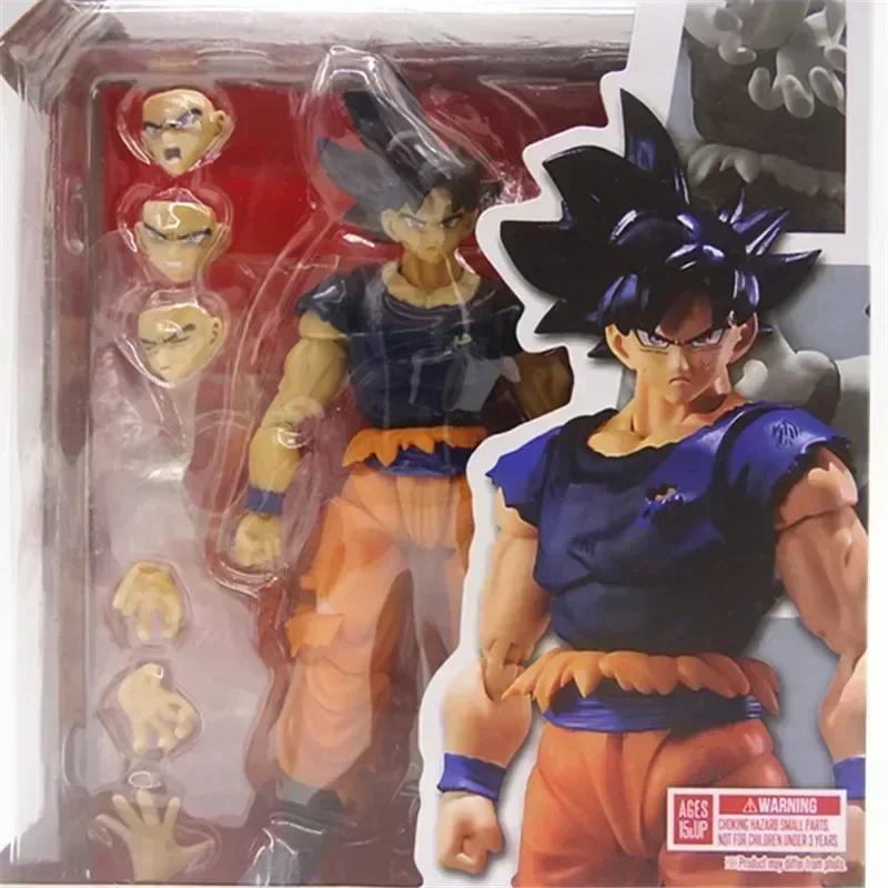 IN STOCK HOT New Dragon Ball Super Son Goku Action Figure Migatte No Goku Kizashi Movable Joint Collectible Model Doll Gift