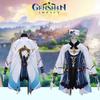 Костюм для косплея Сахарозы из Genshin Impact, шляпа, маскарадные платья, наряды, Хэллоуин, высококачественный костюмный набор изысканного дизайна