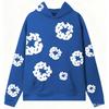 Streetwear Hoodie Set Women Kapok Print Loose Fit Long Sleeve Casual Outfit