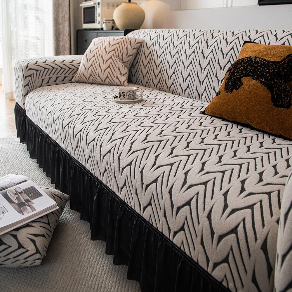 Юбка Защита от царапин кошек Эластичный чехол для дивана Все включено Универсальный чехол Новый Всесезонный Универсальный Чехол для дивана