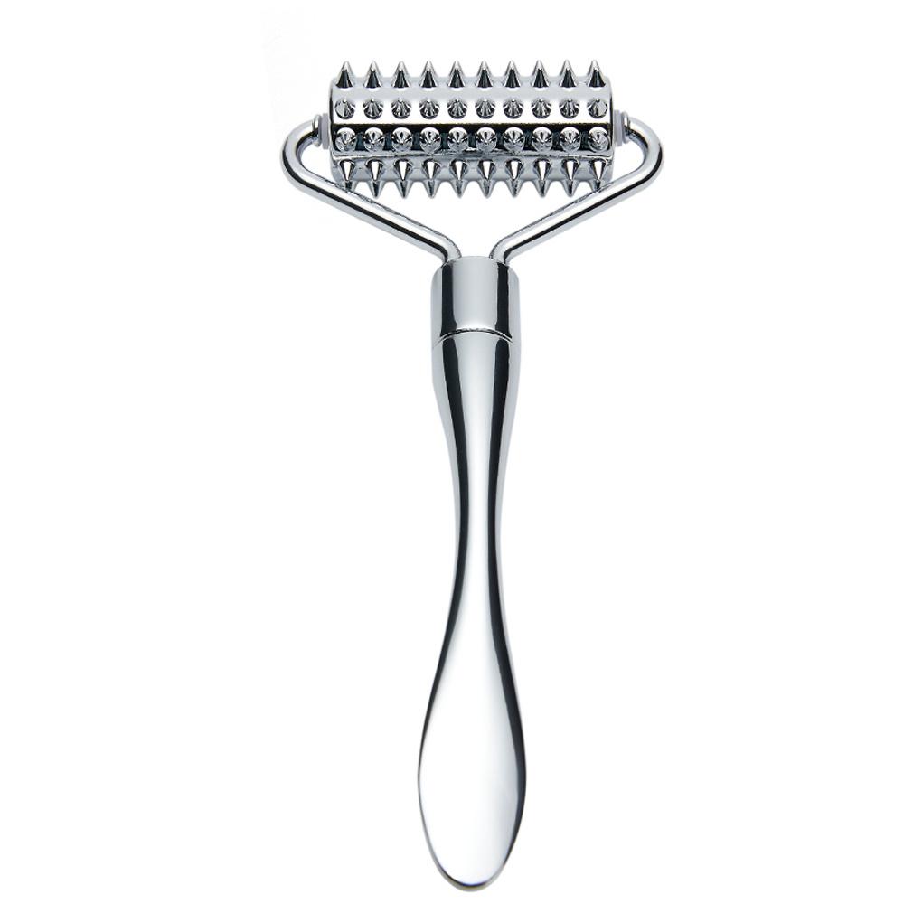 Premium Stainless Steel Facial Massage Roller Set - Deep Tissue Massage Tool for Face, Body, and SPA Care - Acupressure Massager