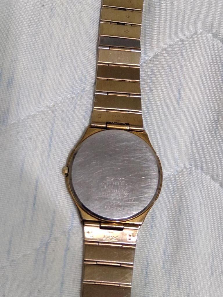 [USED] SEIKO Analog Watch White/Gold