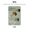 BTS MAP OF THE SOUL TOUR Мини-фотокарточка Официальная фотокарточка