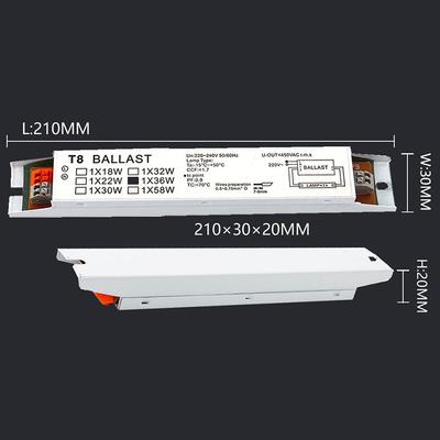 AC 220-240V Широкое напряжение T8 T5 Компактный электронный балласт Мгновенная трубка Настольные лампы Флуоресцентные лампы Балласт Товары для дома и офиса