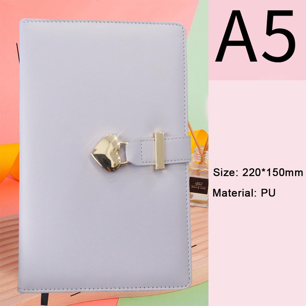 Блокнот для студентов колледжа формата А5/А6, кожаный блокнот с замком, протоколы деловых встреч, дневник, журнал путешествий, выдержки