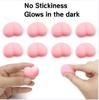 10Pcs Funny Peach Buttocks Stickers Soft Pinched Decompression Toy Decals For Phone Notebook Laptop Diy Stickers Accessories