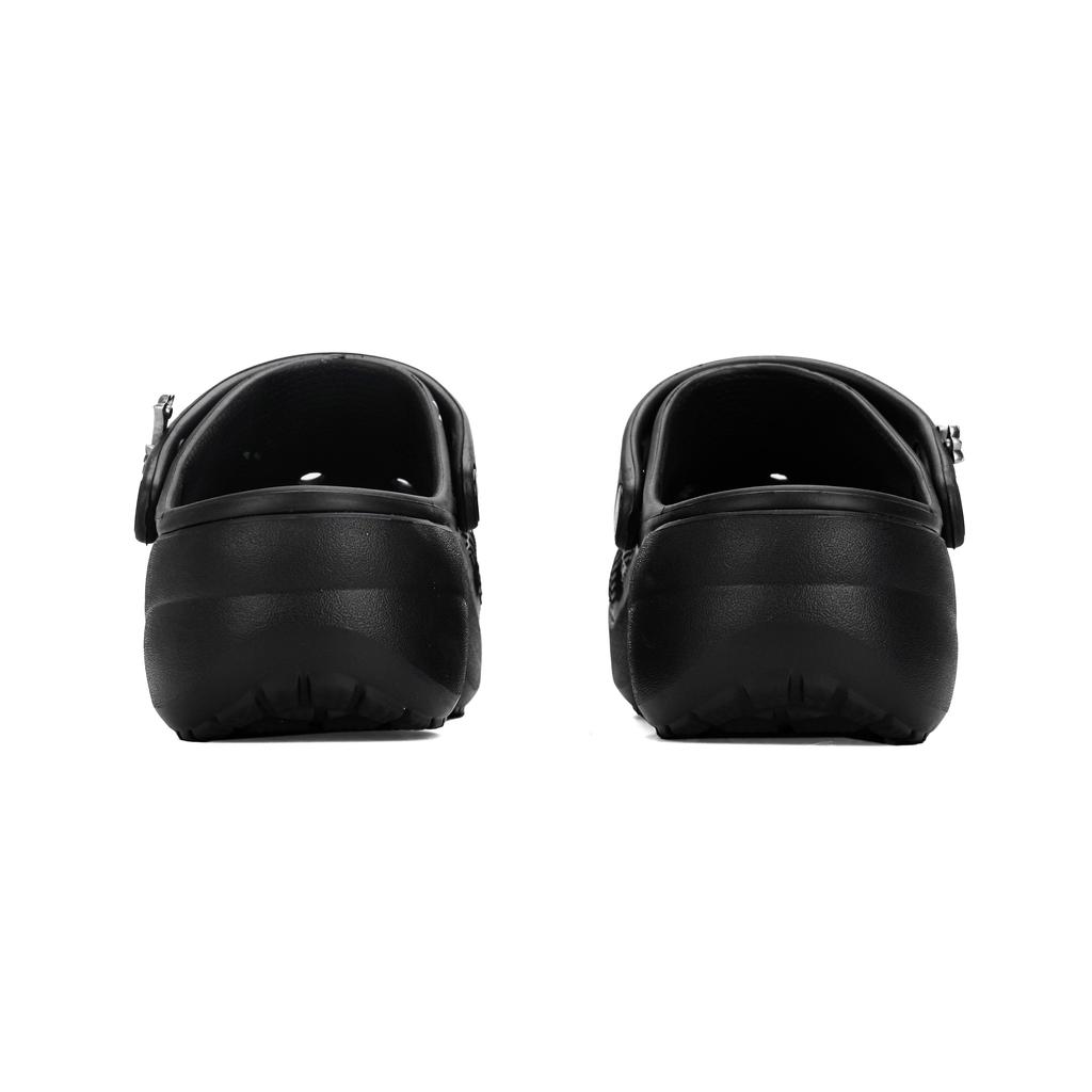 Crocs Классические Платформенные Клоги Cloud Creation Плавучий Остров и Переливной Поток Швабра ЭВА Клоги Женские Черные 206750-001(Команда1250-&)
