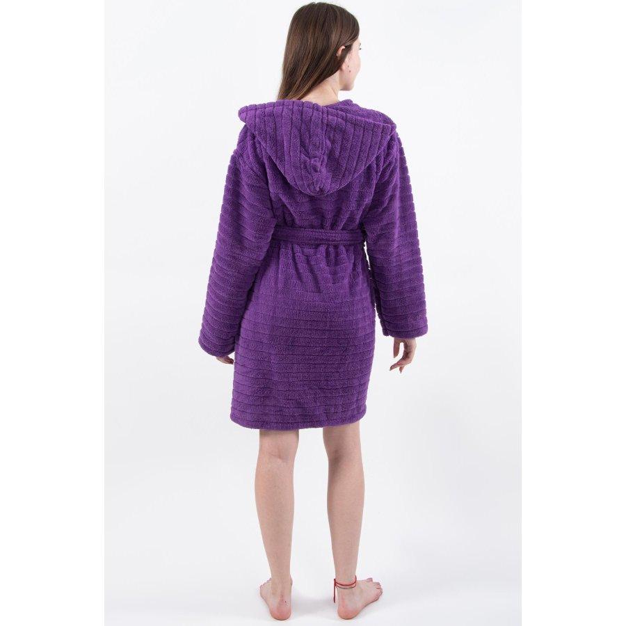 Женский зимний халат Welsoft с капюшоном и халатом