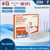 WR900 LTE WiFi6 Роутер: Слот для SIM-карты 4G, Аккумулятор 5000 мАч, 6 антенн, 4 порта