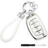 Bling Car Key Fob Cover Compatible With 5 Button,TPU Key Fob Case With Keychain,Car Accessories Key Fob Protector(For Chevroiet 5)