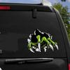 Tri Koshki KCS329 3D Monster Claws In The Wall Car Sticker PVC Decals Motorcycle Sticker On Car Truck Bumper Laptop Fridge