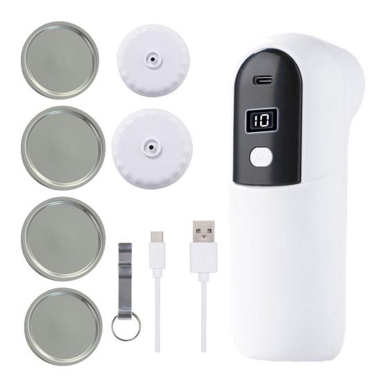 Беспроводной вакуумный упаковщик с цифровым дисплеем, мощное всасывание, компактный дизайн, портативная USB-перезаряжаемая машина для запечатывания пищевых пакетов