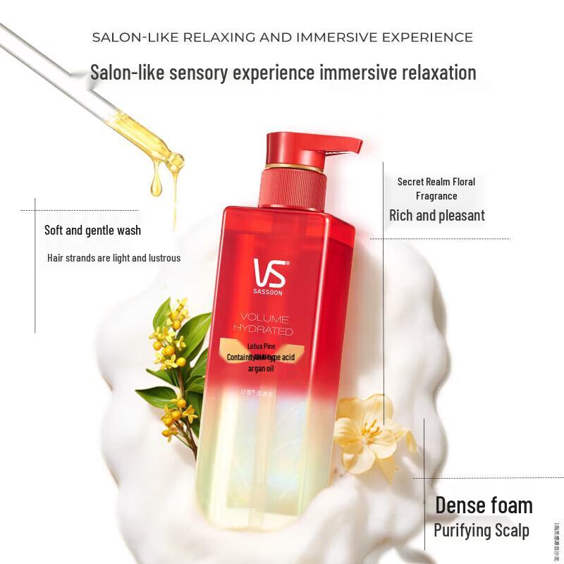 Шампунь Vidal Sassoon для пышности, объема и увлажнения