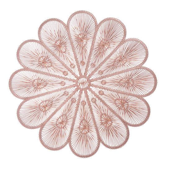 PVC Placemat Heat Insulation Table Mat Cup Pads Non-Slip Coaster for Dining Table Protects Table from Burns Stains Home Kitchen Bar Decor