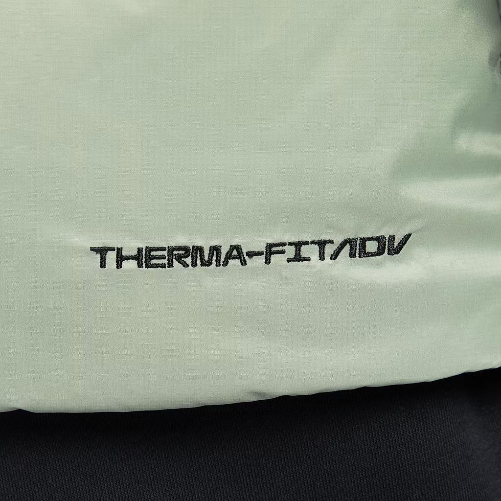 Nike Ветровка Therma-Fit Adv Водоотталкивающая Тканая Свободного Кроя С Капюшоном Теплая На Молнии С Длинным Рукавом Пуховик Мужской куртки HQ7791-370