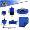 Набор щеток-насадок для дрели, 7 шт. 1/4 дюйма Power Scrubber Brush с 1 шт. удлинителем, щетка-скрабер с универсальным очистителем для швов