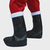 Santa Claus Character Costume Black Overshoes/Boots