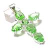 Tsavorite Handmade 925 Sterling Silver Jewelry Pendant 2.56" n3I07
