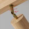 Светодиодный потолочный светильник Nordic Wooden, потолочный прожектор, светодиодные светильники на рельсах для гостиной, спальни, кухни, ресторана, украшения
