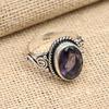 Amethyst Gemstone Handmade 925 Solid Sterling Silver Jewelry Ring For Women
