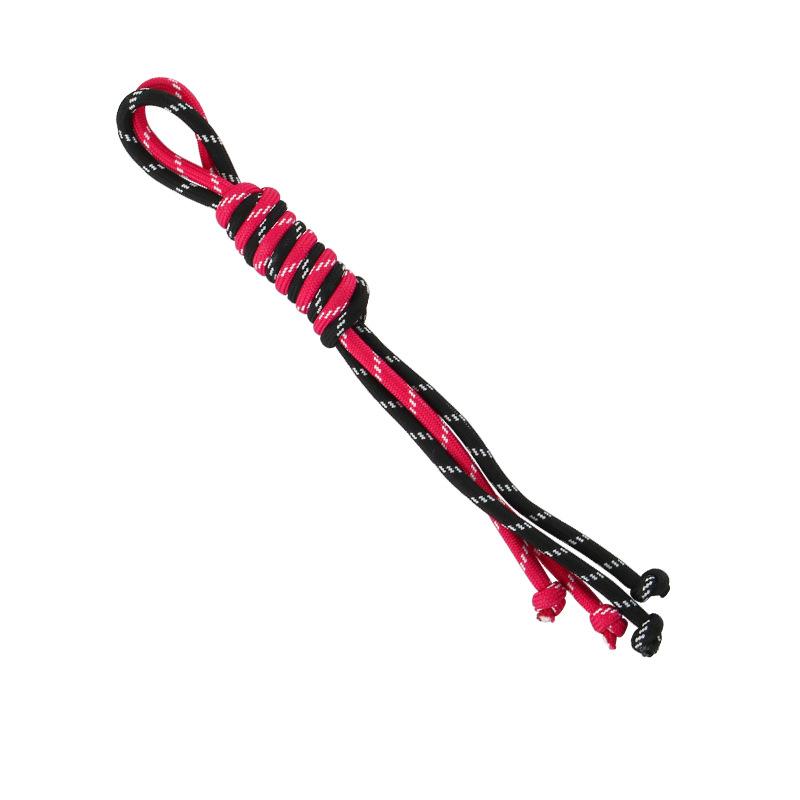 Многоцветный Трендовый Контрастный Дизайн Нейлоновая Ручная веревка Брелок Ручное плетение Дизайн Подвеска на сумку Брелок