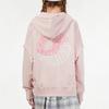 Puma Двухсекционная спортивная вязаная толстовка с капюшоном, женские топы, розовая 531602-36