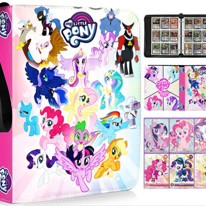 My Little Pony Zippered Trading Card Binder - Four and Nine-Pocket Album
