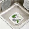 Квадратный силиконовый абсорбирующий слив для стоков, кухонь, ванных комнат и душевых, чтобы предотвратить засорение слива раковинами