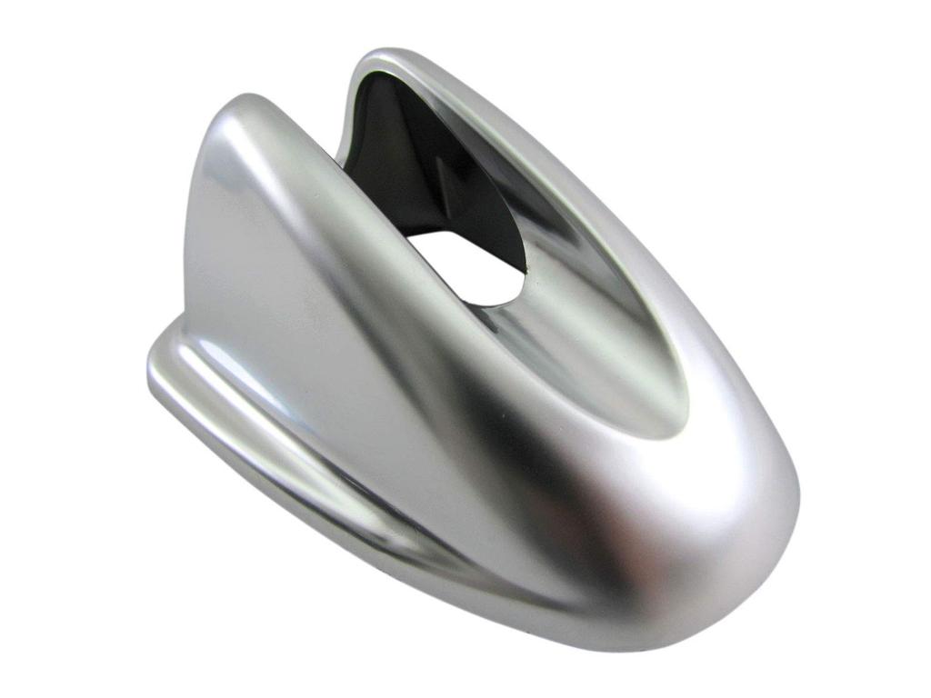 BRIGHTZ Satin Silver Antenna Cover for Impreza Sport Hybrid GPE GPE Impreza Sport Hybrid Hybrid Impreza Sport Impreza Sport Hybrid 31046 [ANTENNA-043]