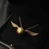 Golden Snitch Pendant Necklace for Women, Fashionable and Exquisite Clavicle Chain Accessory Gift