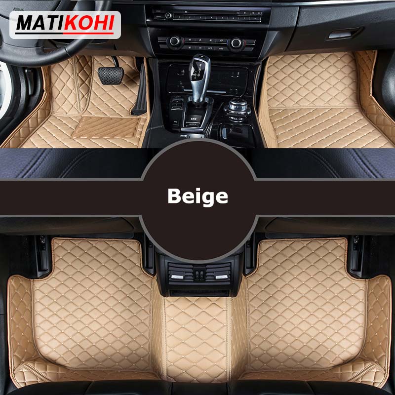 AOTI9 MATIKOHI Custom Car Floor Mats For Hyundai Grandeur Azera Auto Carpets Foot Coche Accessorie