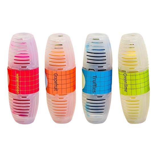 4 шт. Подвесной дизайн для чистки унитаза, устраняющий запах, ароматы арбуза, лайма, трюфеля, грейпфрута, средство для удаления накипи в унитазе