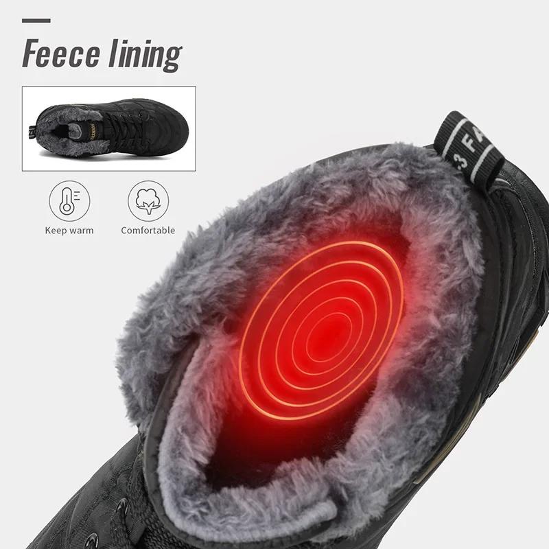 Модные теплые плюшевые ботильоны мужские зимние 2024 мужские тактические ботинки походные ботинки на платформе для мужчин камуфляжная охотничья обувь