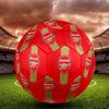 Arsenal logoIndoor Soccer Ball Colorful All Ages Machine Stitched PVC Competition Ready Durable High-Bounce