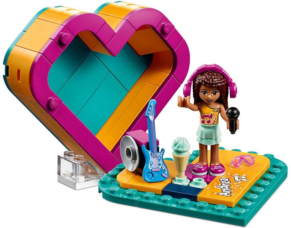 LEGO Friends Heart Accessory Case Andrea 41354 Block Toy Girl