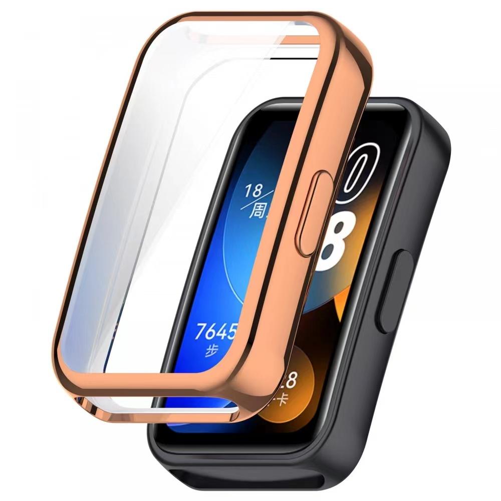 Мягкий ТПУ Чехол-бампер с Защитой экрана для Huawei Band 10 9 8 Корпус Защитная крышка Full HD Аксессуары для Huawei Band 9/10