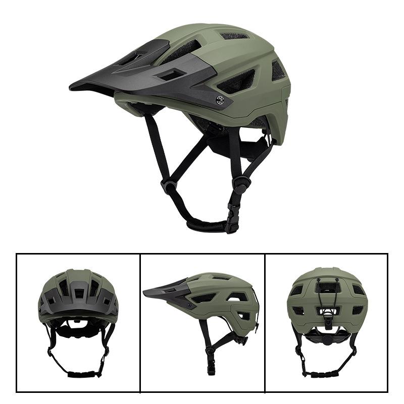 Riding Helmets with Reinforced EPS Foam Adjustable Head Circumference Multi protection Easy Buckle Anti Impact for Safe Rides