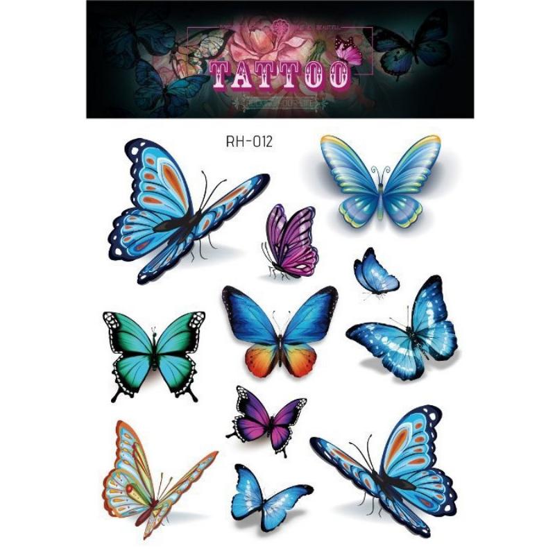 Татуировки с черной розой для женщин, большой размер, сексуальный дизайн с цветочным узором, водонепроницаемые поддельные татуировки для рук, боди-арт, рукав, наклейка для тела