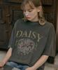 CPGN STUDIO Футболка с коротким рукавом Daisy Pigment Дымчато-черный
